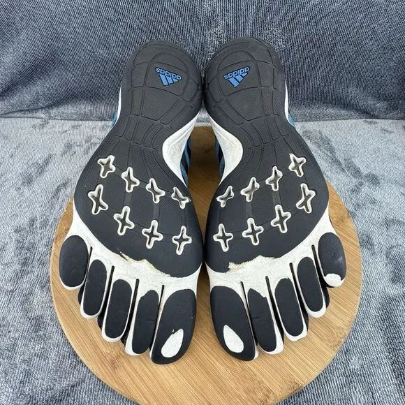 Adidas Mens Adipure Size 13 Shoes Blue Black Barefoot Minimalist Running