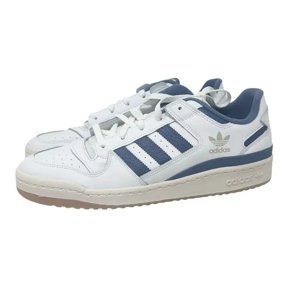 Adidas Men’s Forum Low CL IH7829 Core White / Royal Blue Size 12.5