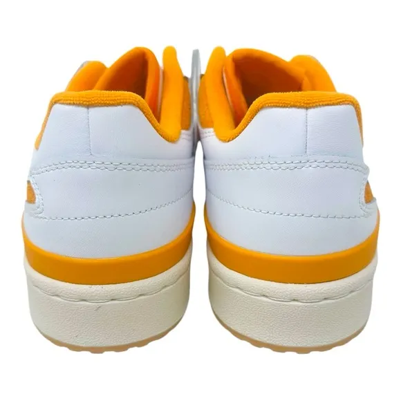Adidas Men's Forum Low Cl IH7831 White/Black/Orange Gum Size 13
