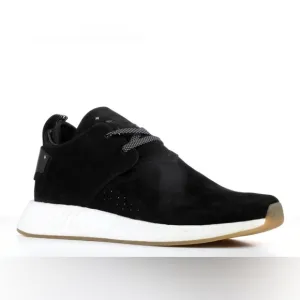 Adidas Men's NMD C2 Black Suede sz 13