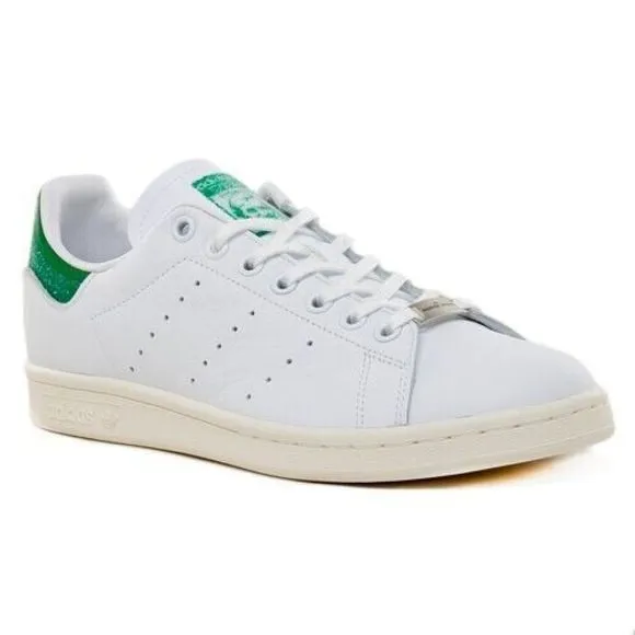 Adidas Men's Originals Stan Smith Crystals Casual Shoes White Green Size 10