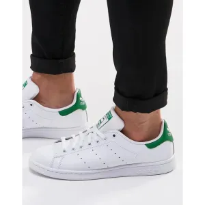 Adidas Men's Originals Stan Smith Crystals Casual Shoes White Green Size 10