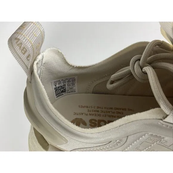 Adidas Men’s Size 8 NMD_V3 BOOST Shoes Alumina Magic Beige HQ8601 NEW