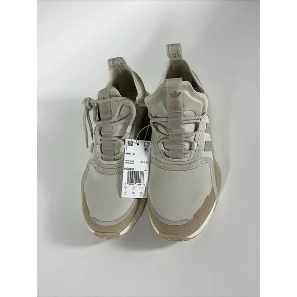 Adidas Men’s Size 8 NMD_V3 BOOST Shoes Alumina Magic Beige HQ8601 NEW