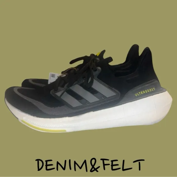 adidas Men's Ultraboost Light Core Shoes Black/Grey Six/Cloud White | NEW/NWT!!