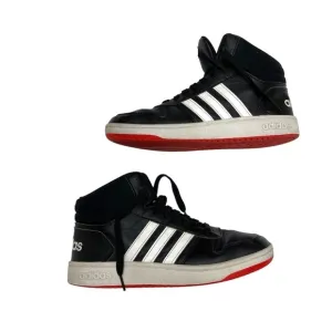 Adidas mid hoops size US 7 big kids lace black &amp; white Kids Hoops Shoes
