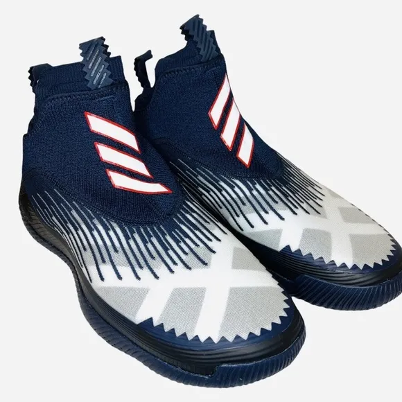 Adidas N3XT L3V3L Futurenatura Blue/White/Red Basketball Shoes GW7712  Size 13