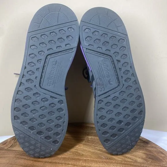 Adidas NMD R1 Black Ice Purple Mens Black And Purple Size 10 Running Shoes
