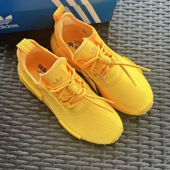 Adidas NMD_R1 Spark Matte Gold Women's Athletic Shoes IE9077