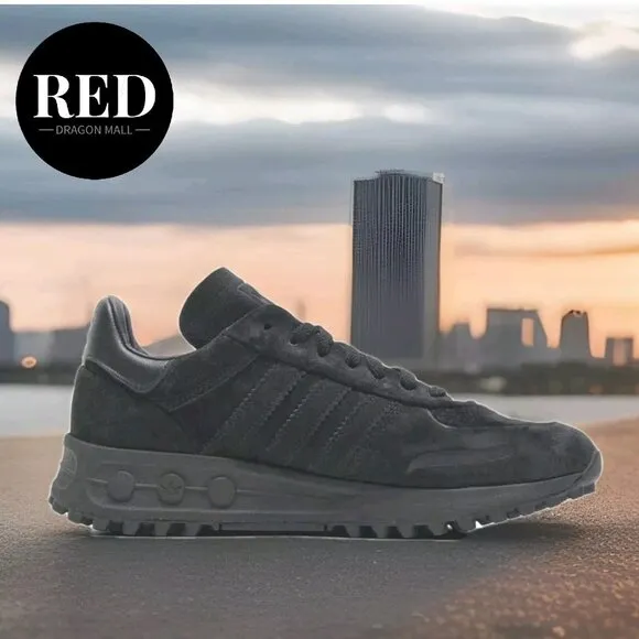 Adidas Originals Black LA Trainer XLG Shoes IH0296 - Men's Size 10.5