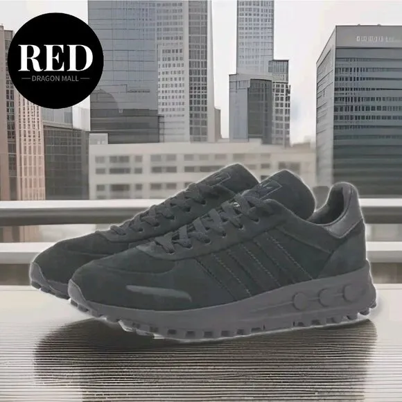 Adidas Originals Black LA Trainer XLG Shoes IH0296 - Men's Size 10.5