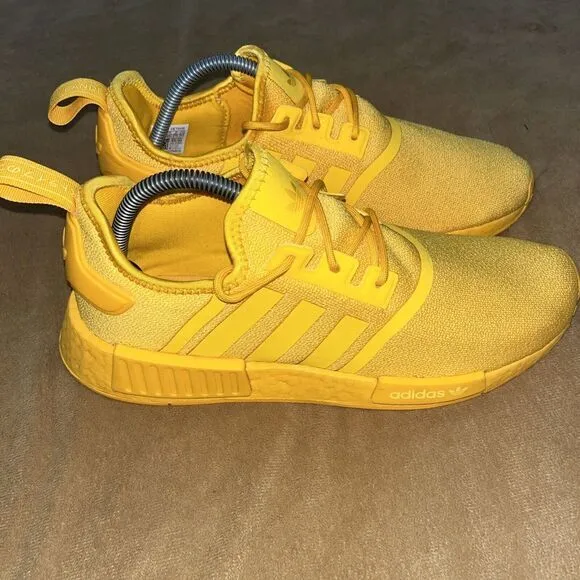 Adidas Originals NMD_R1 Collegiate Gold Sz 9.5 Men ( HP7826) Shoes Running Gym‎