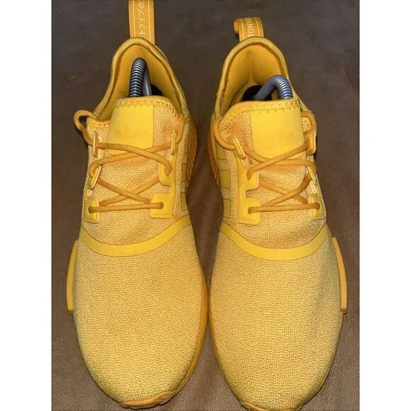 Adidas Originals NMD_R1 Collegiate Gold Sz 9.5 Men ( HP7826) Shoes Running Gym‎