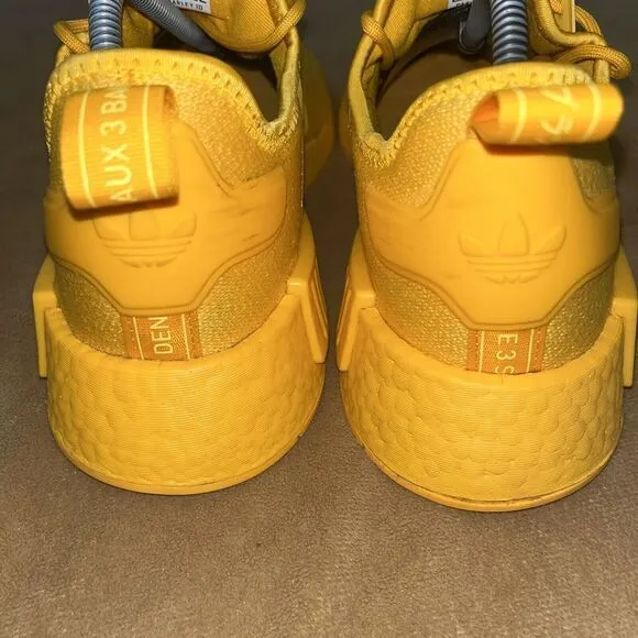 Adidas Originals NMD_R1 Collegiate Gold Sz 9.5 Men ( HP7826) Shoes Running Gym‎