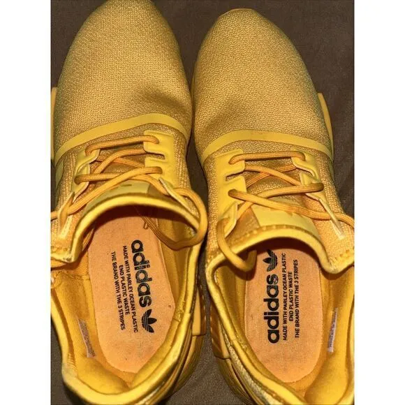 Adidas Originals NMD_R1 Collegiate Gold Sz 9.5 Men ( HP7826) Shoes Running Gym‎