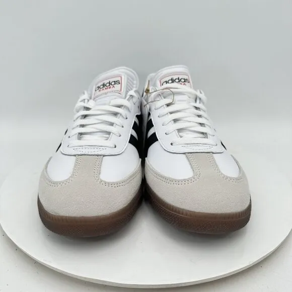 Adidas Originals Samba Lionel Messi Men Size 9 White Black Stripe Training Shoes