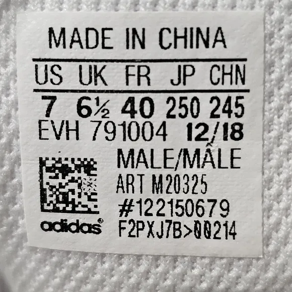 Adidas Originals Stan Smith Sneaker, Men's size 7