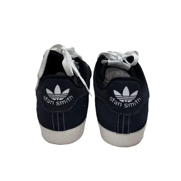 adidas Originals Stan Smith Sneakers Black White Men's Size 9.5 Shoes #ID2042