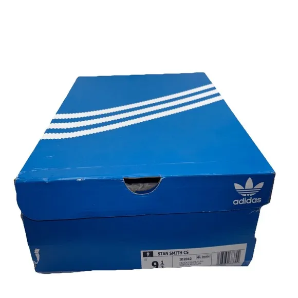 adidas Originals Stan Smith Sneakers Black White Men's Size 9.5 Shoes #ID2042