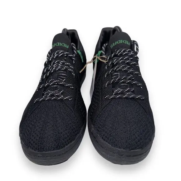 Adidas Pharrell x Superstar Primeknit 'Black' GX0195 Men's 9