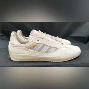 Adidas Puig Indoor Shoes – Beige Suede &amp; Mesh – Men’s Lifestyle Skate Sneakers
