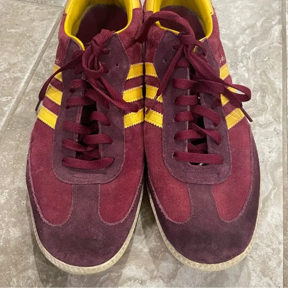 Adidas Samba Cardinal Ray Yellow Shoes sz 13