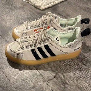 Adidas SFTM (song for the mute) Shoes - Cream and Black (never worn)