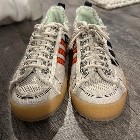 Adidas SFTM (song for the mute) Shoes - Cream and Black (never worn)
