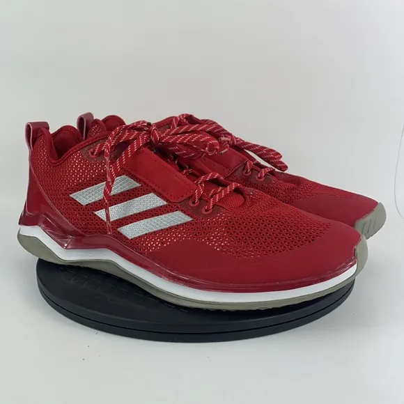 Adidas Speed Trainer 3.0 Red Athletic Training Shoes Q16542 Men's Size 14