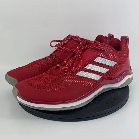 Adidas Speed Trainer 3.0 Red Athletic Training Shoes Q16542 Men's Size 14