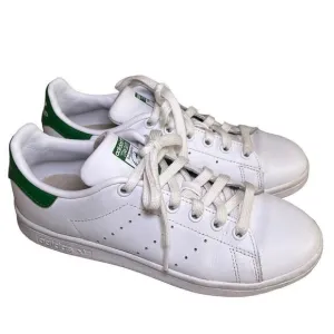 Adidas Stan Smith Green White Trainers Sneakers Size 6