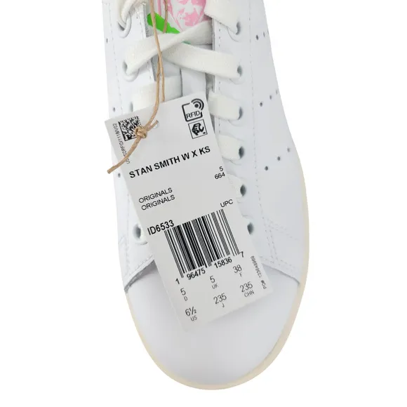 Adidas Stan Smith x Ksenia Schnaider Floral Heel Women’s 6.5 Sustainable Sneaker