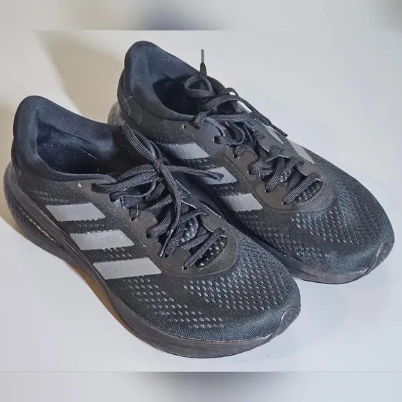 Adidas Supernova 2 Running Shoes Black /Grey‎ Size 11.5  Style: GW9087
