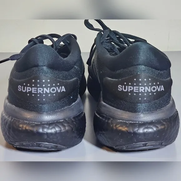 Adidas Supernova 2 Running Shoes Black /Grey‎ Size 11.5  Style: GW9087