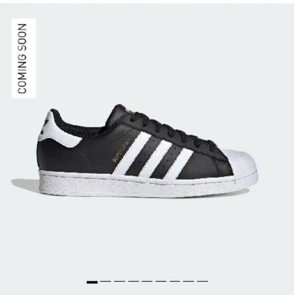 Adidas Superstar - Black &amp; White - 5.5 Men's
