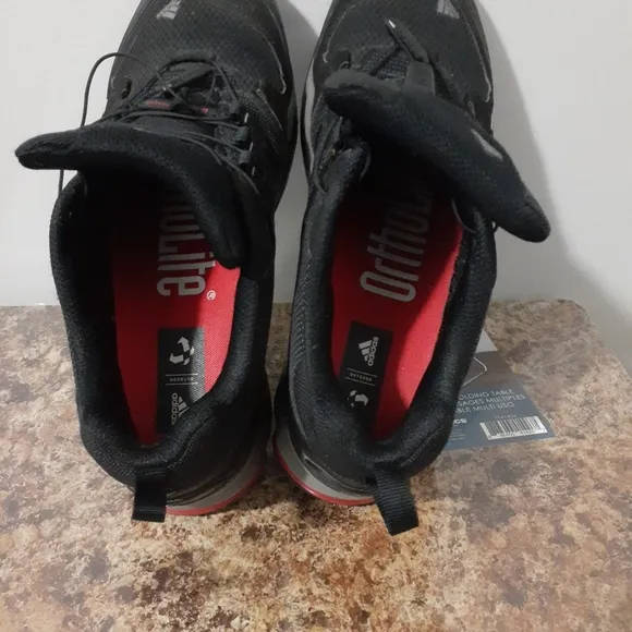 adidas terrex free hiker Ortholite Outdoor Traxion Shoes Size 11 Black