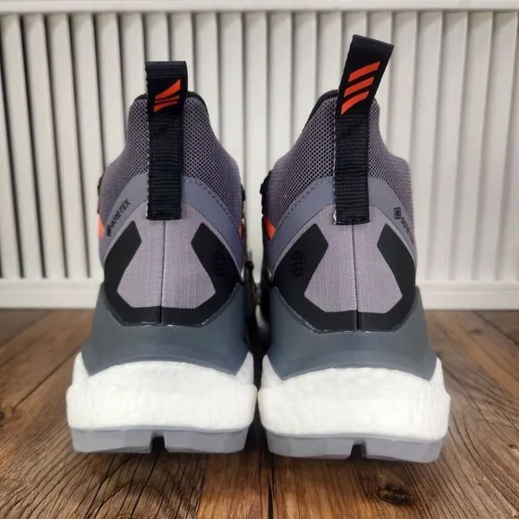 Adidas Terrex Free Hiker 2 GTX GZ3312 Women's 8 Gray Waterproof Hiking Shoes NEW