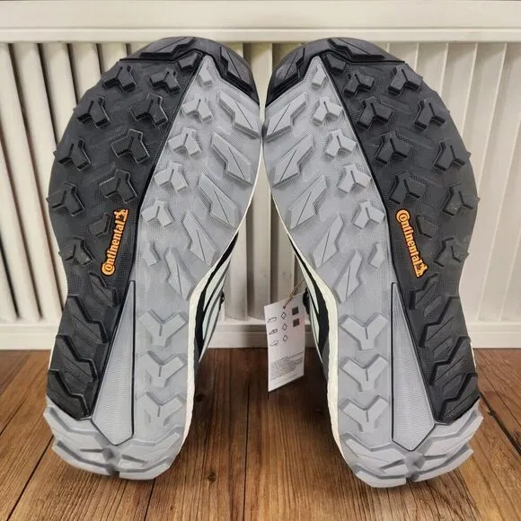 Adidas Terrex Free Hiker 2 GTX GZ3312 Women's 8 Gray Waterproof Hiking Shoes NEW