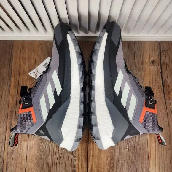 Adidas Terrex Free Hiker 2 GTX GZ3312 Women's 8 Gray Waterproof Hiking Shoes NEW