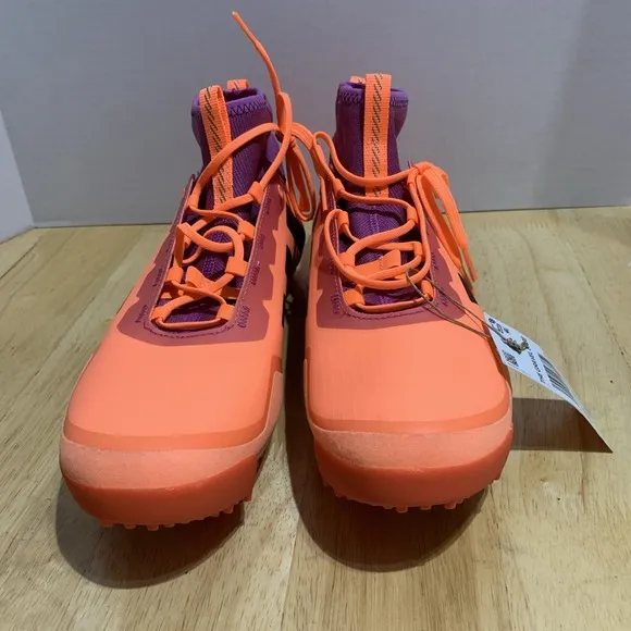Adidas The Gravel Cycling Shoes Men Size 10 Women 11 GX1665 Orange Purple Black