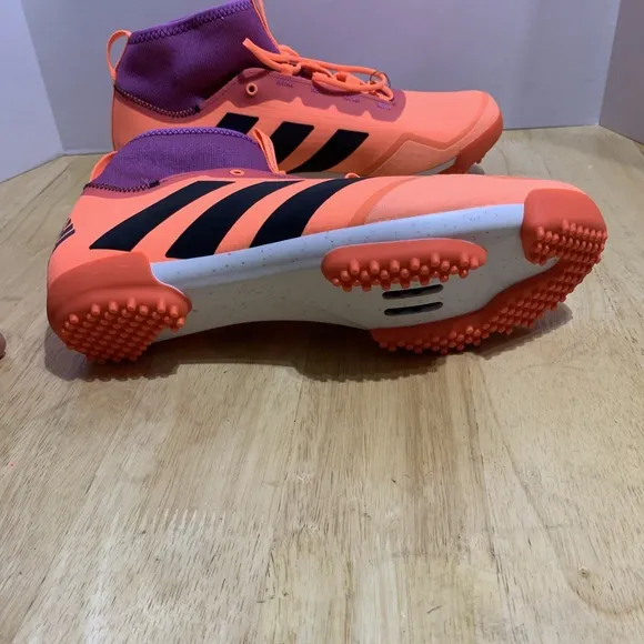 Adidas The Gravel Cycling Shoes Men Size 10 Women 11 GX1665 Orange Purple Black