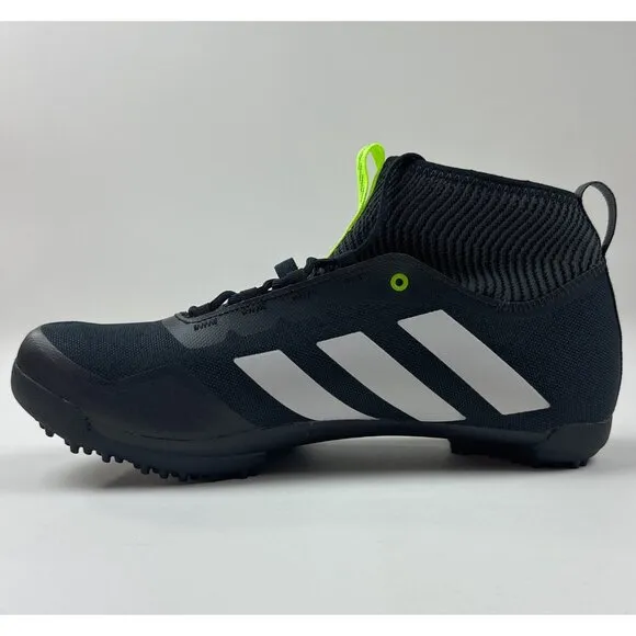 Adidas the Gravel Shoe 2.0 Mens Black Indoor Cycling Shoes Clipless HQ9034