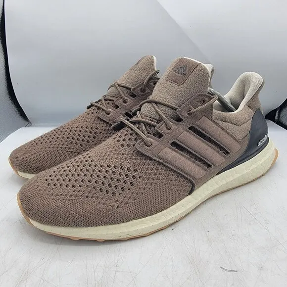 adidas Ultra Boost 1.0 Earth Strata Core Black Mens 12 Brown Athletic Shoes