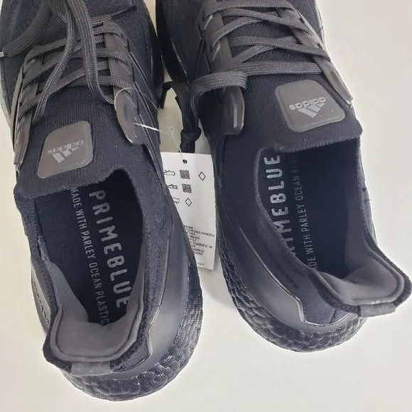 Adidas Ultraboost 21 Triple Black Running Mens Size 7.5 / Women Sz 9 FY0306 NEW!