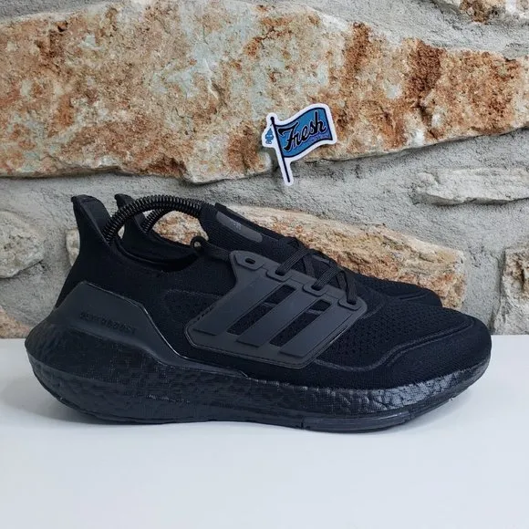 Adidas Ultraboost 21 Triple Black Running Mens Size 7.5 / Women Sz 9 FY0306 NEW!