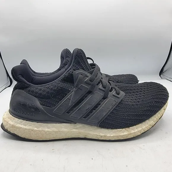 Adidas Ultraboost 4.0 Mens 7 DNA Black White Running Casual Shoes FY9318