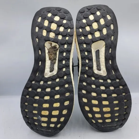 Adidas Ultraboost 4.0 Mens 7 DNA Black White Running Casual Shoes FY9318
