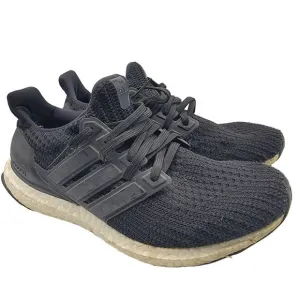 Adidas Ultraboost 4.0 Mens 7 DNA Black White Running Casual Shoes FY9318