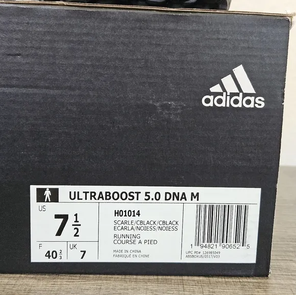 Adidas UltraBoost 5.0 DNA Red Scarlet Sneakers Shoes