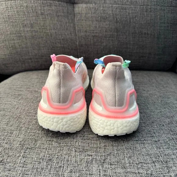 Adidas UltraBoost Summer.Rdy Womens Size 8 EG0747 Pink White